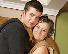 Horny grandma gets fucked by her toyboy